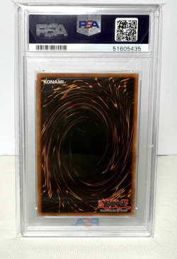 2002 YuGiOh TWO-PRONGED ATTACK 1st Edition PSA 9 LOB-061 The Legend of Blue-Eyes - Image 2