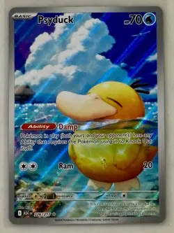 Psyduck Ascended Heroes Illustration Rare Holo Full Art 226/217 - Image 1