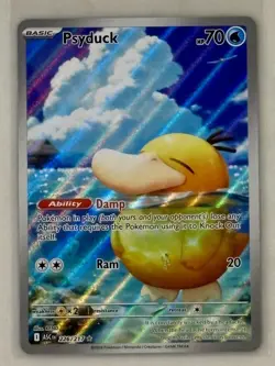 Psyduck Ascended Heroes Illustration Rare Holo Full Art 226/217 - Image 2