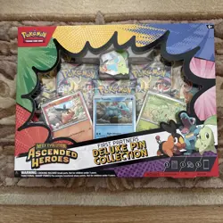 Pokemon TCG Ascended Heroes Deluxe Pin Collection - Brand New & Sealed - Image 1