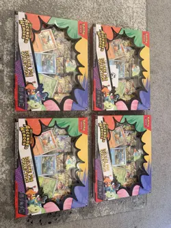Pokemon TCG Ascended Heroes Deluxe Pin Collection X4 Brand New Sealed - Image 1