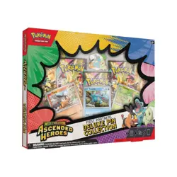 Pokemon TCG Ascended Heroes First Partners Deluxe Pin Collection Sealed New - Image 1
