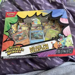 x1 Pokemon TCG : Ascended Heroes Deluxe Pin Collection New & Sealed ✅ - Image 1