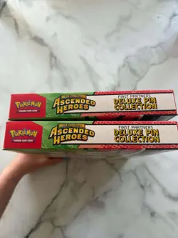 2 x Pokemon TCG Ascended Heroes Deluxe Pin Collection Boxes *NEW & SEALED* ✅ - Image 2