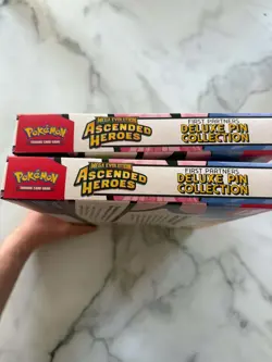 2 x Pokemon TCG Ascended Heroes Deluxe Pin Collection Boxes *NEW & SEALED* ✅ - Image 4