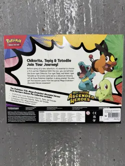 Pokemon TCG Ascended Heroes First Partners Deluxe Pin Collection New Sealed - Image 2