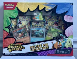 Pokemon TCG Ascended Heroes First Partners Deluxe Pin Collection New Sealed - Image 1
