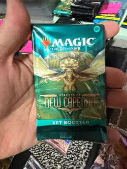 MTG Streets of New Capenna Set Booster Pack - Sealed - Image 1