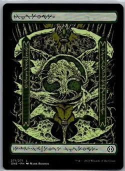 Forest () - Full Art L Phyrexia: All Will Be One 271 NM - Image 1
