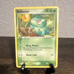 Pokemon TCG Bulbasaur 54/112 FireRed & LeafGreen 2004 Common Regular EN 50 HP - Image 1