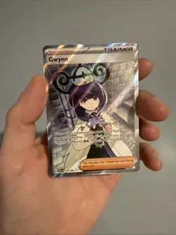 Gwynn 109/084 Full Art Ultra Rare Pokemon ME05: Pitch Black NM Mint - Image 1