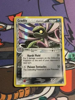 Cradily Delta Species 2/110 Holon Phantoms Holo Rare English 2006 NM - Image 1