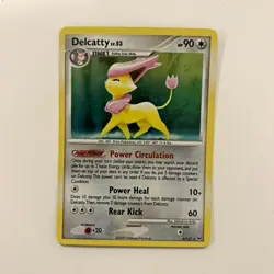 The Pokemon Company Delcatty 4/127 Platinum Holo Rare Stage 1 90 HP 2009 ENG - Image 1