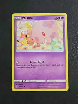 Munna 88/236 Common Unified Minds Pokemon Lightly Played - Image 1