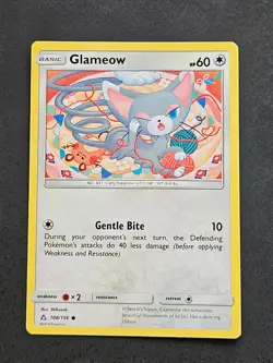 Glameow 108/156 Common Ultra Prism Pokemon Lightly Played - Image 1