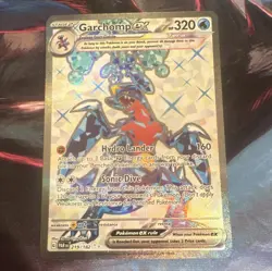 Pokemon TCG Garchomp ex 219/182 Paradox Rift Full Art Near Mint - Image 1