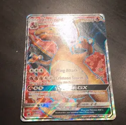 Pokemon Charizard GX SM Black Star Promos SM60 Full Art Holo Promo English 2017 - Image 2