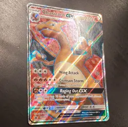 Pokemon Charizard GX SM Black Star Promos SM60 Full Art Holo Promo English 2017 - Image 4