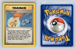 Misty's Duel 123/132 Common Gym Heroes Unlimited Pokemon MODERATELY PLAYED - Image 3