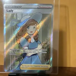 Pokemon Lady Full Art Holo Lost Origin 193/196 - Image 1