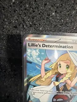 Pokemon Mega Evolution Lillie’s Determination 169/132 Full Art Trainer NM - Image 3