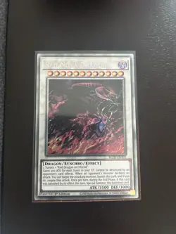 YUGIOH 1st Ed BLZD-EN101 STARLIGHT RARE RED NOVA DRAGON - Image 1