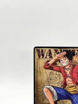 2011 One Piece AR Carddass Monkey D Luffy Wanted No. 02-02 Berry Match Bandai - Image 2