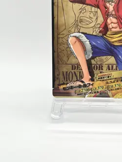 2011 One Piece AR Carddass Monkey D Luffy Wanted No. 02-02 Berry Match Bandai - Image 4