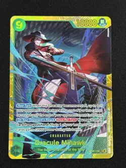 Dracule Mihawk OP14-119 (SEC) The Azure Sea's Seven Foil NM - Image 1