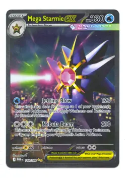 Mega Starmie ex - 118/088 - Perfect Order Special Illustration Rare Pokemon TCG - Image 1