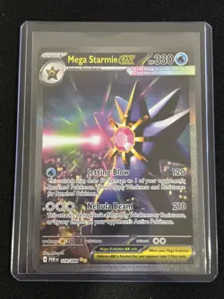 Pokemon TCG Mega Starmie ex 118/088 Special Illustration Rare Perfect Order NM - Image 1