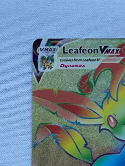 Leafeon VMAX - Rainbow Secret Rare #204/203 - Pokemon Evolving Skies 2021 - Image 5