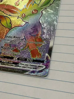 Pokemon TCG Leafeon Vmax Evolving Skies 204/203 Holo Secret Rare - Image 3