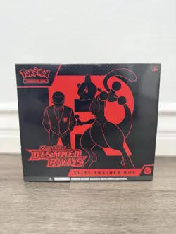 Pokemon TCG Scarlet & Violet Destined Rivals Elite Trainer Box ETB Sealed - Image 1