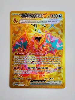 Pokemon Cards Charizard ex 228/197 Holo Obsidian Flames Hyper Rare Pack Fresh - Image 1