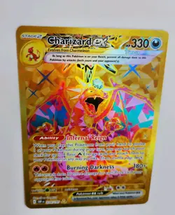 Pokemon Cards Charizard ex 228/197 Holo Obsidian Flames Hyper Rare Pack Fresh - Image 5