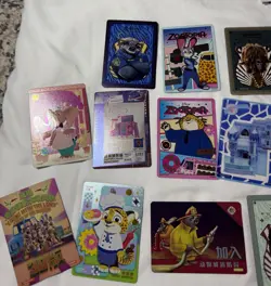 Shanghai Disney Resort SDR China Zootopia Collectible Trading Cards - Lot of 39 - Image 4