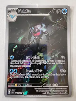Paladin 225/091 - Paldean Fates Illustration Rare Holo Pokemon Card TCG NM - Image 1