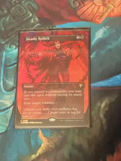 Deadly Rollick (Borderless) Commander Masters Foil - Image 1