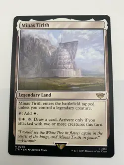 IA MTG Minas Tirith LOTR Rare 0256 NEAR MINT - Image 1