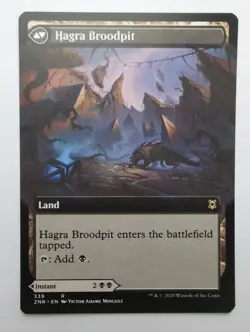 MTG Hagra Mauling (ZNR) Zendikar Rising (ExtendedArt) Regular Rare 339 - Image 2