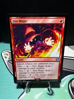 Fire Magic 136 Uncommon FINAL FANTASY Magic: The Gathering Near Mint - Image 1