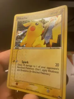 Pikachu - 13/17 - Common - Holo Pokemon POP Series 4 NEAR MINT - Image 3