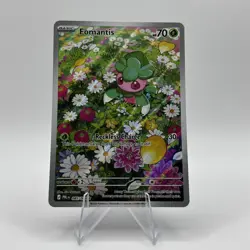 Fomantis 085/084 Me05: Pitch Black Pokemon NM 85 IR - Image 1
