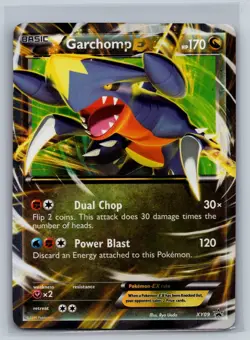 Garchomp EX XY09 Holo Promo XY Promo Pokemon Moderately Played - Image 1