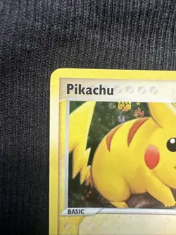 2004 POKEMON EX FIRE RED & LEAF GREEN 74 PIKACHU-REVERSE FOIL :74/112 - Image 3