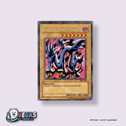 Yu-Gi-Oh! Unlimited Serpent Night Dragon Secret Rare Spell Ruler Holo SRL-103 NM - Image 1