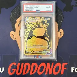 PSA 8 NEAR MINT 2022 Pokemon Lost Origin PIKACHU VMAX TG29 Full Art - Image 1