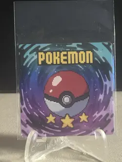 Pokemon Eif origin Gameboy Lenticular (RARE) Red Vs Gary Scene #F1 - Image 3