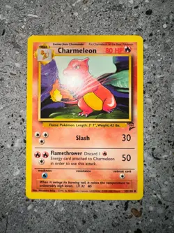 Pokemon TCG Cards Charmeleon 35/130 Base Set 2 Uncommon NM - Image 3